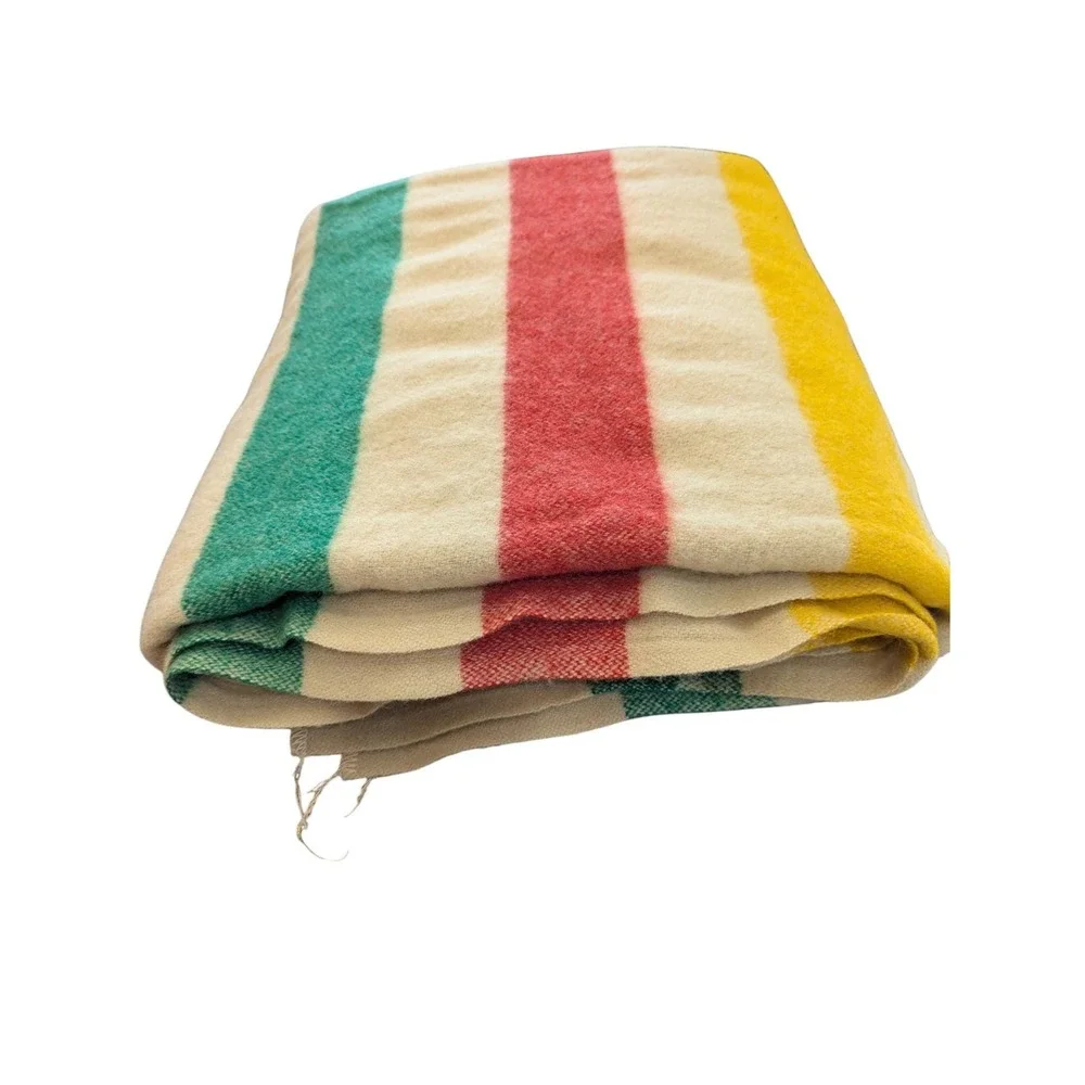 Vintage Horner Wool Blanket | Large 92x78